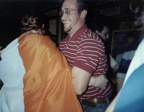 Bailey Dances with an Irish girl