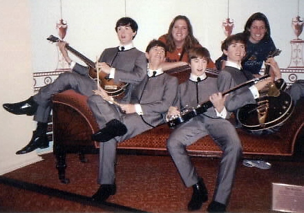 Us with the young Beatles