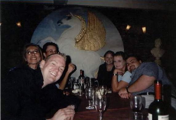 Half of the group