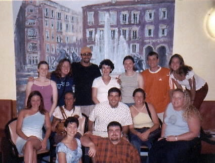The group in Nice
