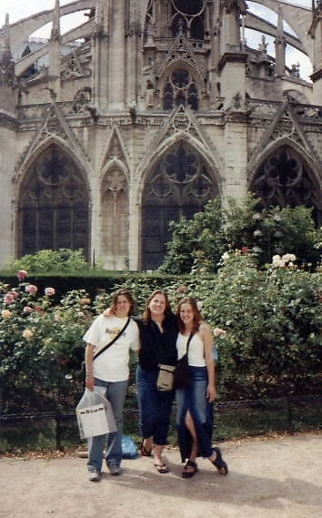Behind Notre Dame