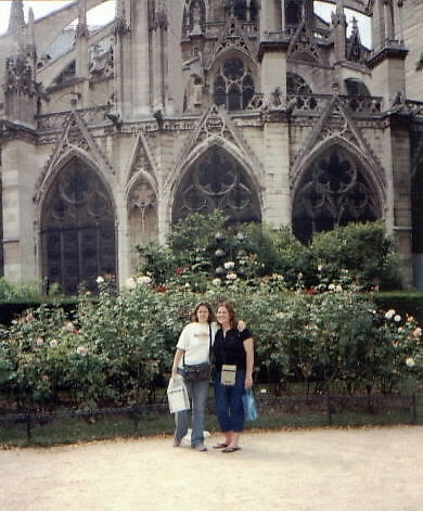 Behind Notre Dame